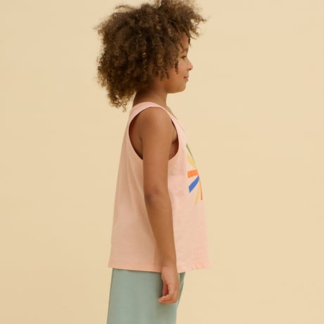 OXOX CLUB_Fluff Sleeveless Top / 86-92,98-104,110-116,122-128cm