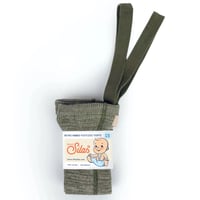 SILLY Silas Footless Collection_Creamy Olive