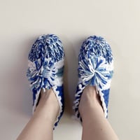 LADYS vintage_knitting room shoes