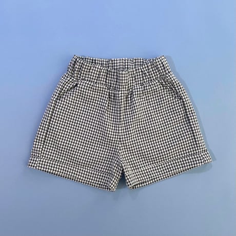 OXOX CLUB_CHECK SHORTS / 86-92cm
