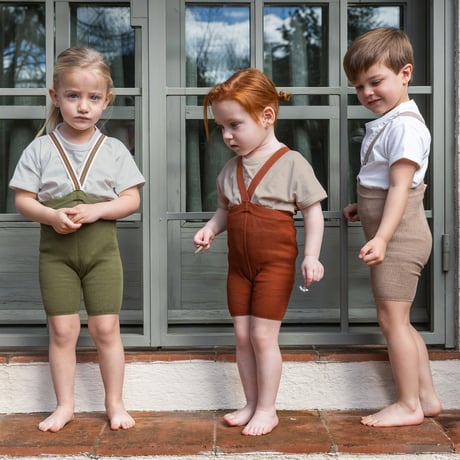 SILLY Silas Shorty Tights Collection_Cinnamon