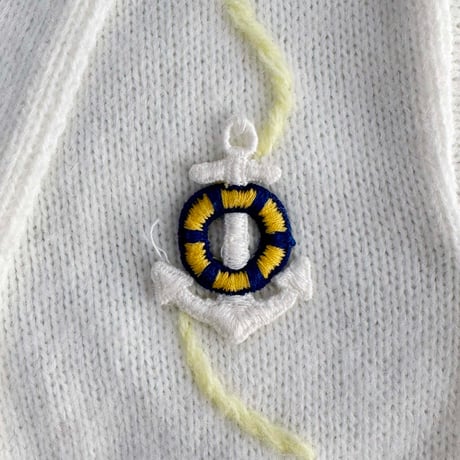 sailor knitting cardigan