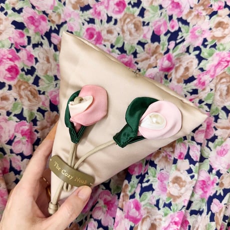 The Cozy Nook_Flower Coin Bag (Sky Blue)