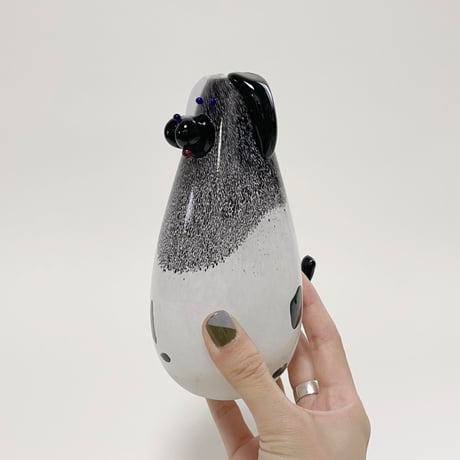 dog flower vase