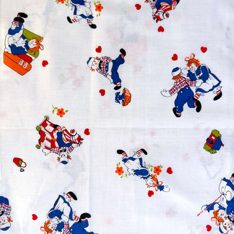 Raggedy Ann & Andy pillowcase