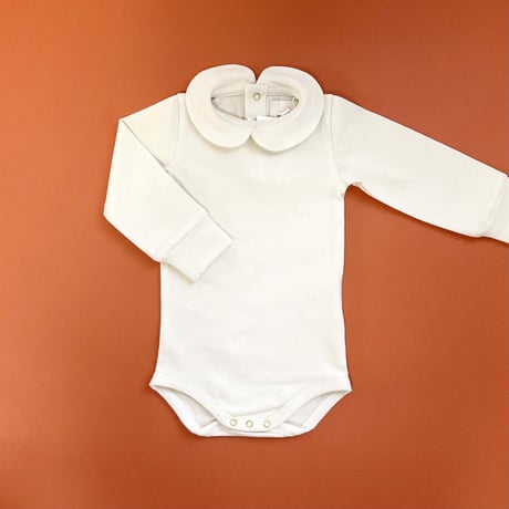 Vild-House of Little_COLLARED BODYSUIT (NATURAL PINK) / 3-6months