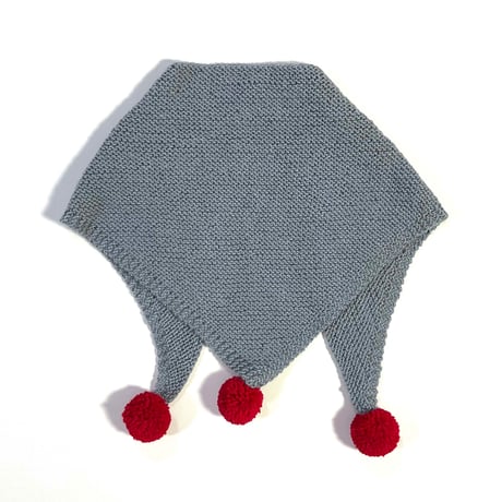 RKO_Triangle Scarf (ORANGE) / 1-6years