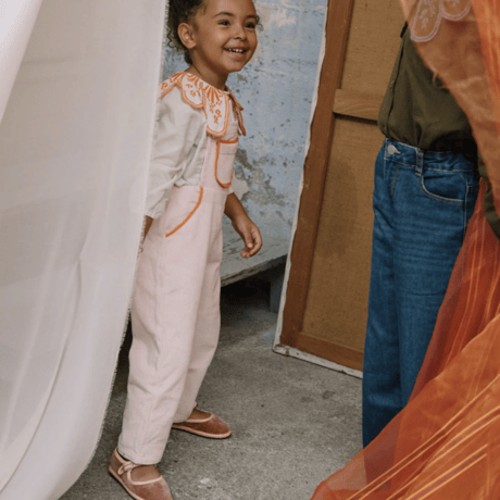 BALC_Salopette (OLIVE&BLUE) / 3,4,6years