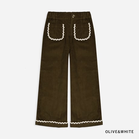 BALC_Pants (SAUGE&ORANGE) / 6years