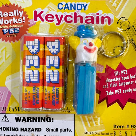 PEZ CANDY keychain (dead stock)