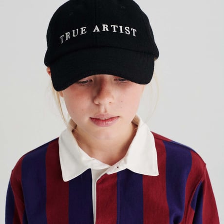 TRUE ARTIST_Cap (Peat Black,Ivory White,Blue Block,Burgundy Red) / 54,58cm