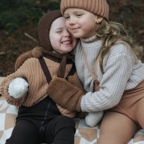 SILLY Silas Wooly Warmy Footless Collection_Cappuccino
