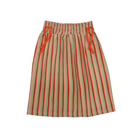 Ba*Ba kidswear_Skirt (RED STRIPE) / 104,116cm
