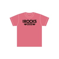 I ROCKS2026 LOGO Tシャツ フロスティコーラル