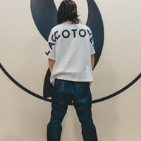 LACCO HEART 背 ビックシルエット Tshirt WH