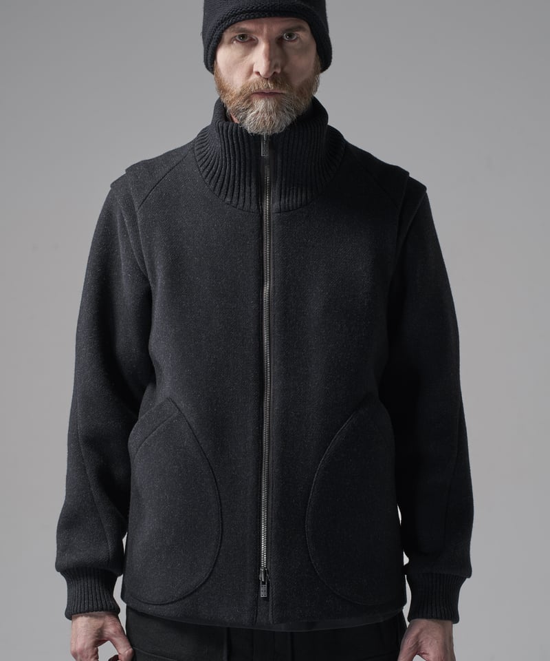 ジャケット・アウター DEVOA デヴォア DEVOA MA-1 Jacket Comfort Shell （BLACK） -FASCINATE