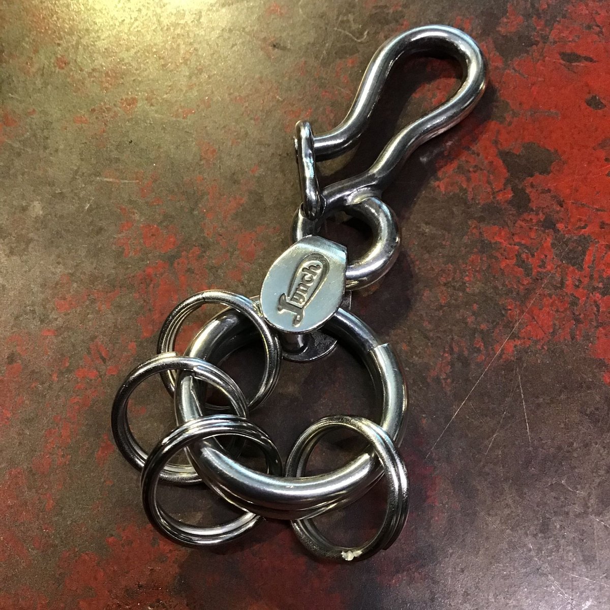 Heavy gauge ボストンバッグ Lynch silversmith Heavy gauge