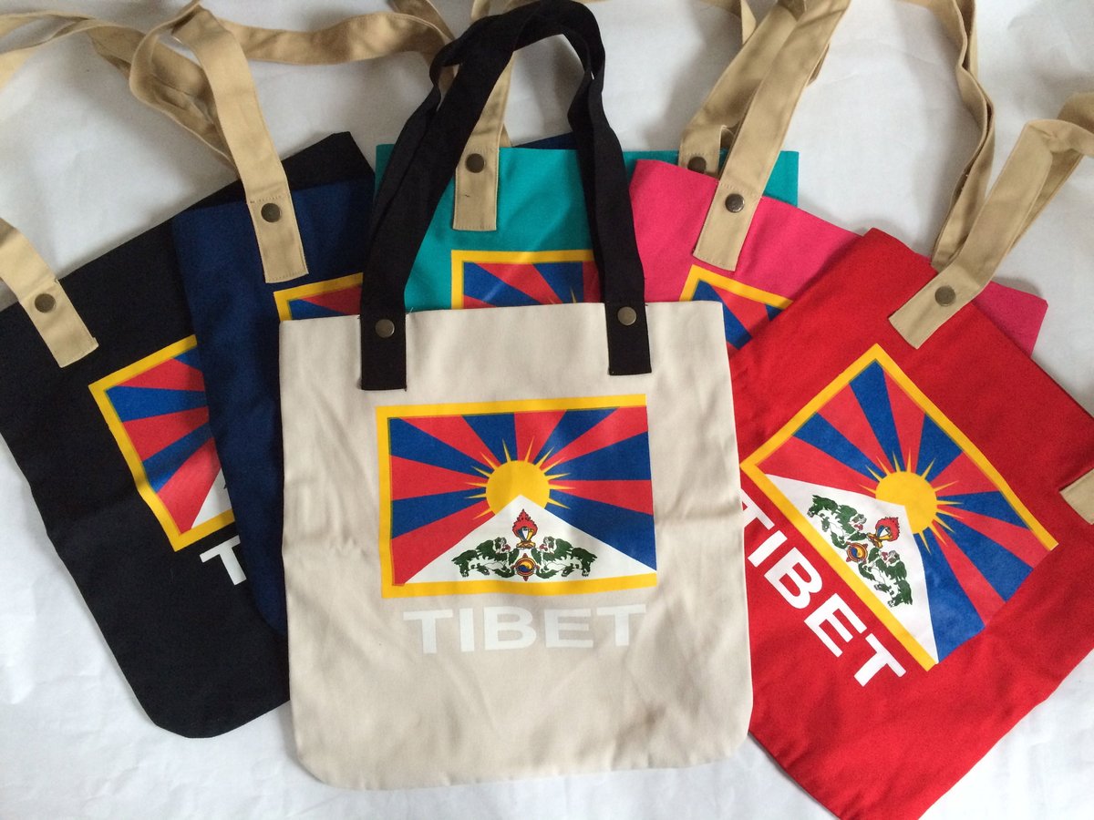 Tibet チベタン トートバック（チベット旗）小 6色 | Chota Manali