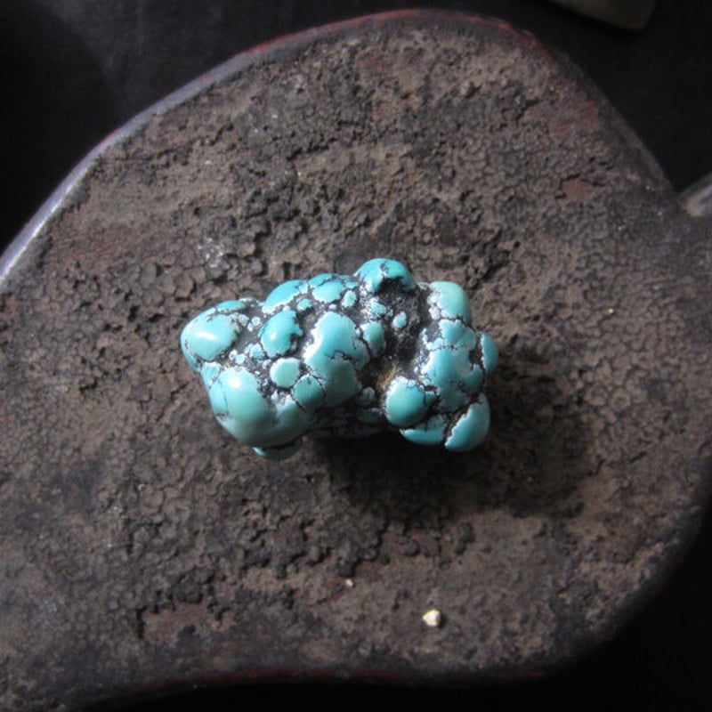 極上！ 55.5ct アンティーク チベタンターコイズ ラフ ナチュラル 165 