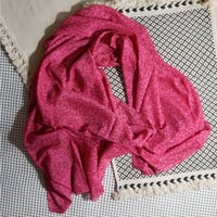 Silk Cotton Printed Big Shawl (Mini Nerium-Pink 100x180)