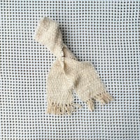 Kids & Baby Gara-bou Muffler Kabe (Herringbone - Ivory)