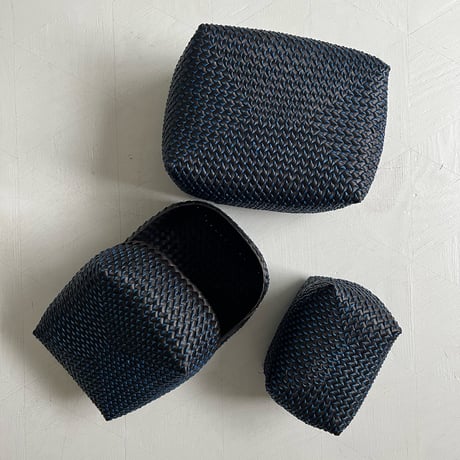 8mm Kottan Basket 3sizes (Black Blue)