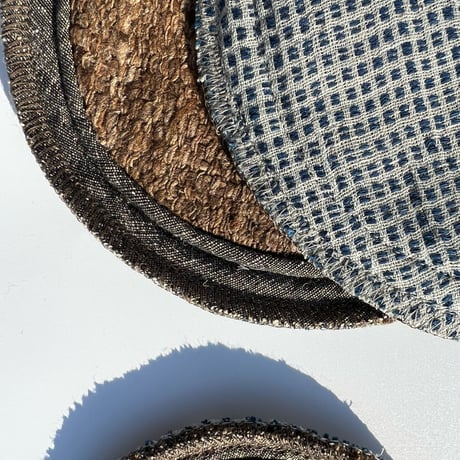 Tussah Circle Mat