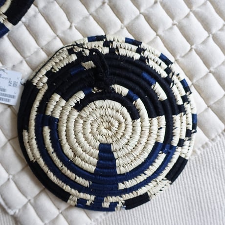 Sabai Place Plate S (Geometric Navy)
