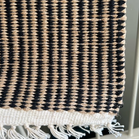 Jute Stripe Kitchen Mat 50x180cm