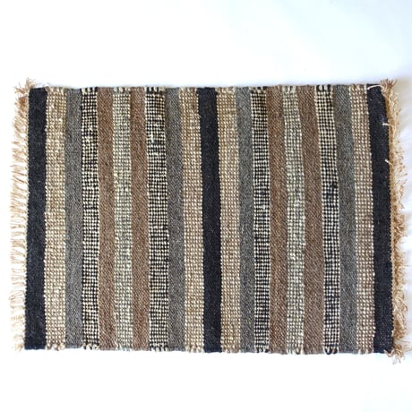 Natural Hairs Rug 100x140