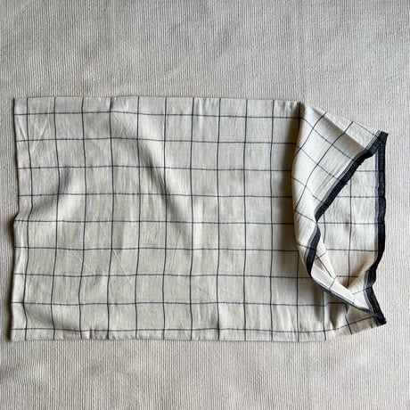 Organic Khadi Pillow Case (Tattersall)