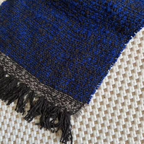 Gara-bou Muffler Stole Kabe 22×200cm (D.F. Charcoal Blue)