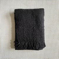 Gara-bou Medium Stole Kabe WS 50×200cm (H.B. Charcoal Black)
