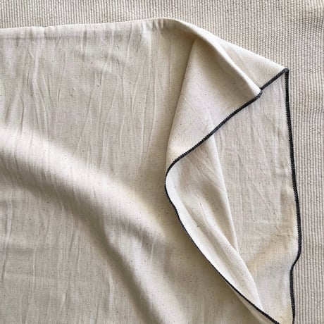 Organic Khadi Pillow Case (Herringbone Ivory)