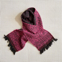 Gara-bou Muffler Stole Kabe 22×200cm (D.F. Charcoal Pink)
