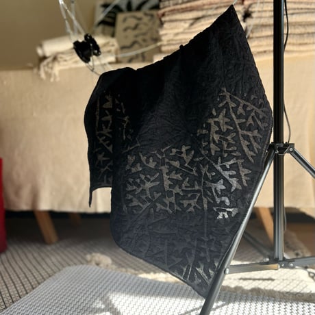 Katab Fabric #Full Black (55x55)