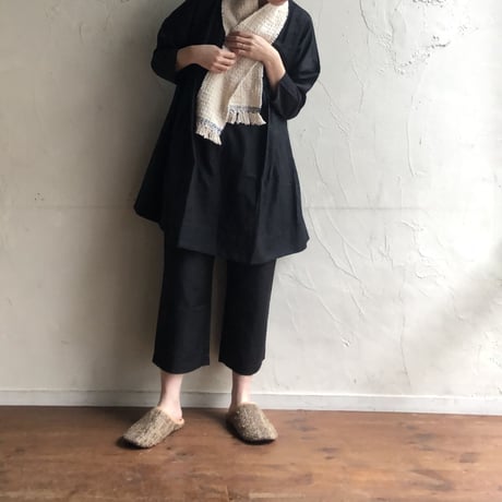Kids & Baby Gara-bou Muffler Kabe (Herringbone - Full Gray)