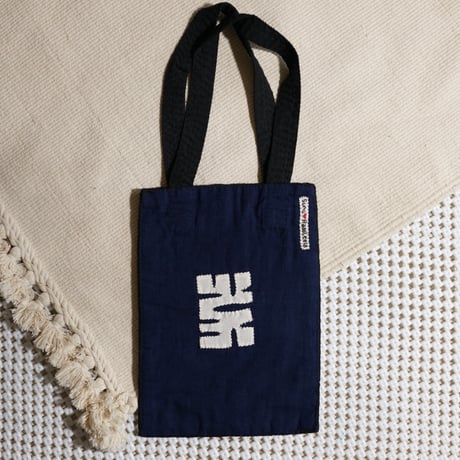Katab Bag (Navy + Ivory Patch)