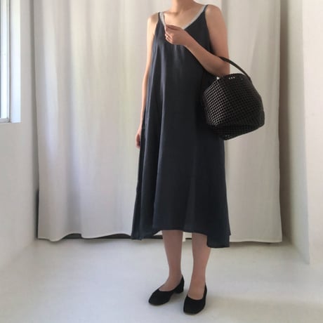Pico Dress + Slip #Black