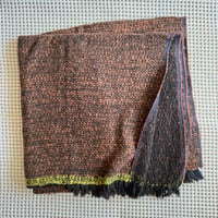Gara-bou Blanket Stole Kabe 100×200cm (D.F. Charcoal Brown)