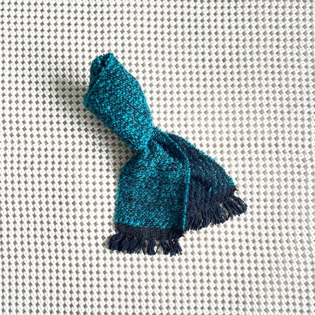Kids & Baby Gara-bou Muffler Kabe (Double Face - Cerlean Green)