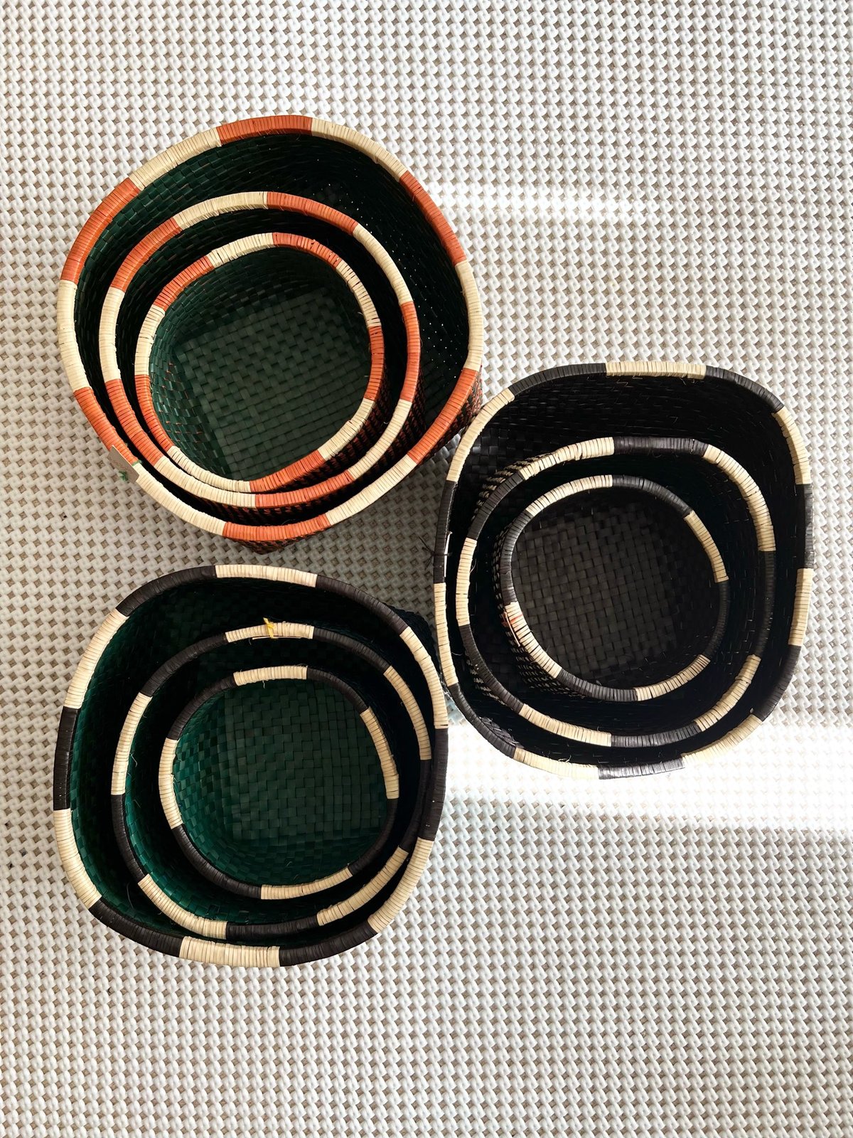 8mm Kottan Open Basket 4sizes (Black) | Suno &