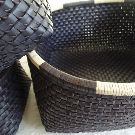 8mm Kottan Open Basket 4sizes (Black)