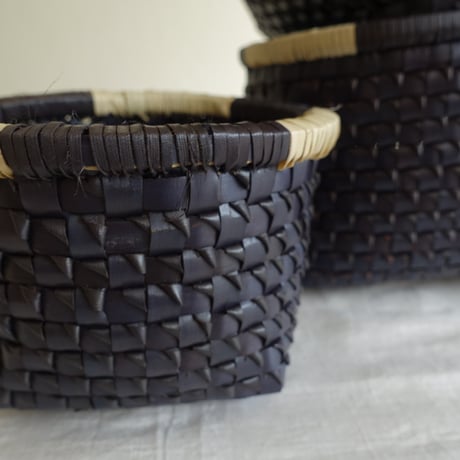 8mm Kottan Open Basket 4sizes (Black)