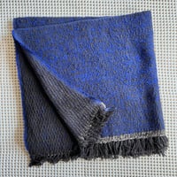 Gara-bou Blanket Stole Kabe 100×200cm (D.F. Charcoal Blue)