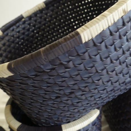 8mm Kottan Open Basket 4sizes (Black)