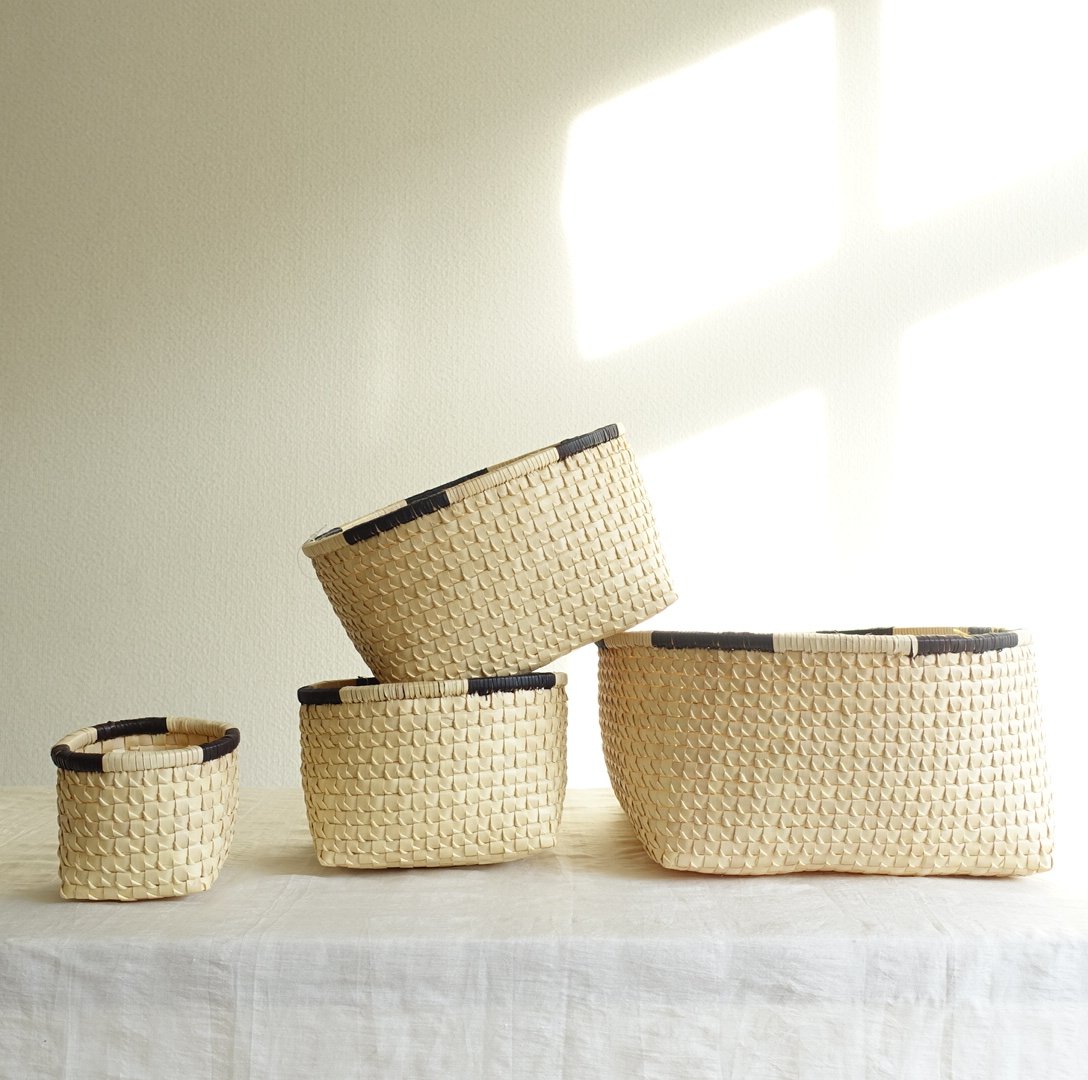 8mm Kottan Open Basket 4sizes (Natural) | Suno