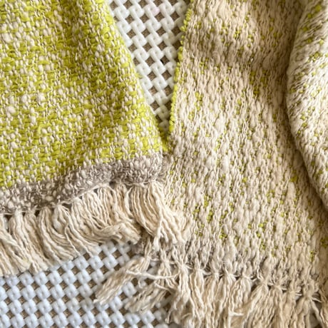 Gara-bou Muffler Stole Kabe 22×200cm (D.F. Lime)