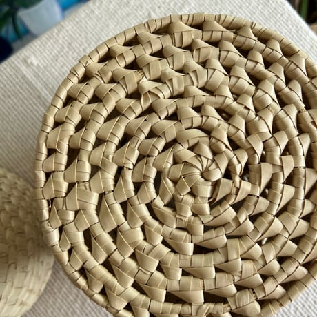 Palm Cylinder Basket