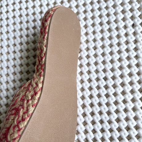 Abaca Sandal "Tassels"